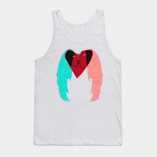 Kissing angel Tank Top